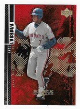 2000 Upper Deck Black Diamond Tony Batista Toronto Blue Jays Baseball Card #8