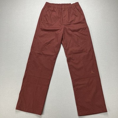 HF9329-231 Nike Jordan Essentials Woven Drawstring Pants Burgundy Men Size S