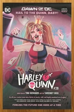 2024 DC Comics Harley Quinn Print Ad/Poster Dawn of DC Sweeney Boo Promo Pop Art