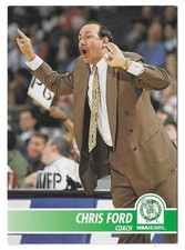 1994-95 NBA Hoops Basketball Chris Ford Coach Card #275 Boston Celtics