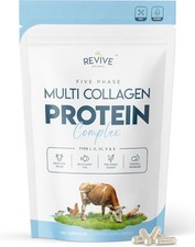 Multi Collagen Protein Capsules-120 Count -Made with Hyaluronic Acid & Vitamin C