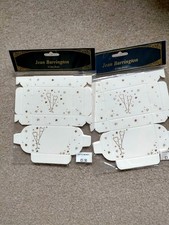 2 Packungen x Vintage Jean Barrington Kuchen / Gastgeschenk Boxen (8 pro Packung) ungeöffnet