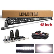 15 20 24 28 33 42 48 Dual Row Led Light Bar Spot Flood Combo Truck Off Road 15 20 24 28 33 42 48 Dual Row Led Light Bar Spot Flood Combo Truck Off Road