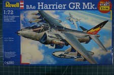 1/72 REVELL #04280 HIGH DETAIL HARD TO FIND RARE BAE HARRIER GR MK.7/9 F.B JET