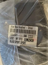 Ford 2013 Explorer First Row DRIVER Headrest Blk Leather Sport Front OEM