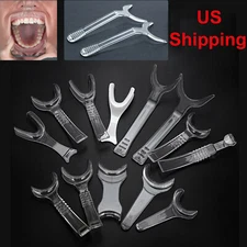 1-5PCS Orthodontic Retractor Cheek Expander Lip Hook Dental Mouth Opener 13 Type