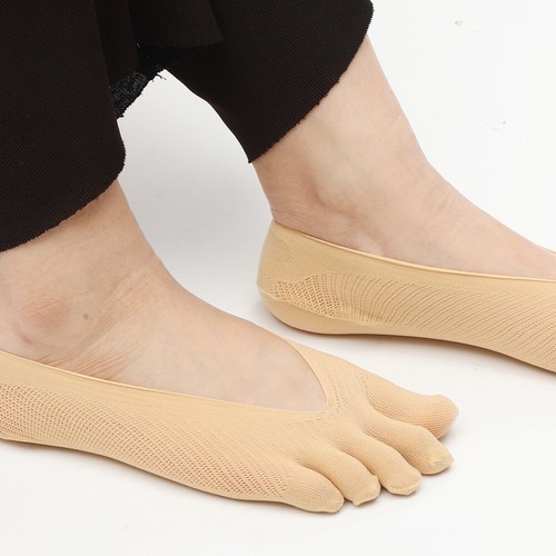 3 Paar Zehensocken Laufen Damen Zehen getrennt Mädchen Kind Miss Wandern - Bild 12 von 12