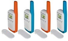 5031753009601 Motorola TALKABOUT T42 two-way radio 16 channels Blue, Orange,Whit