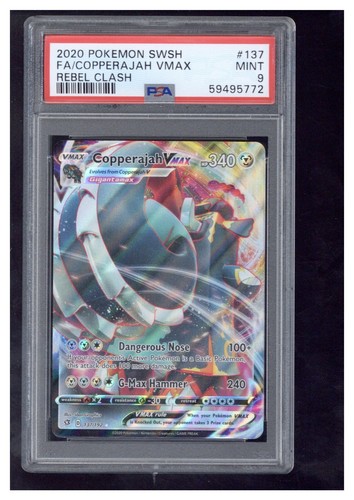 Copperajah VMAX graded PSA 9 for sale on eBay