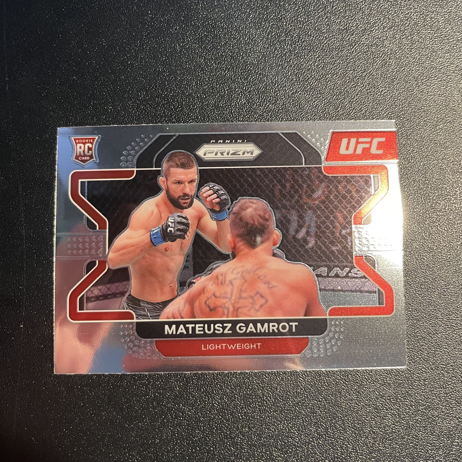 2022 PANINI PRIZM UFC BASE ROOKIE RC #66 MATEUSZ GAMROT