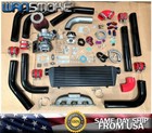94 02 Honda Accord CL F22B F23A T3T4 .63 Turbo Kit Manifold Intercooler BOV R