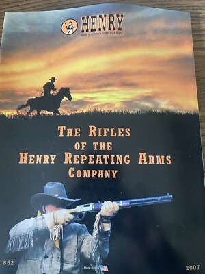 2007 Henry Rifles Firearms Catalog | eBay