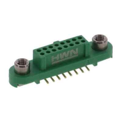 CONN RCPT 16POS 0.049 GOLD SMD