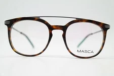 Glasses MASCA MA 3710 Brown Silver Oval Eyeglass Frame New