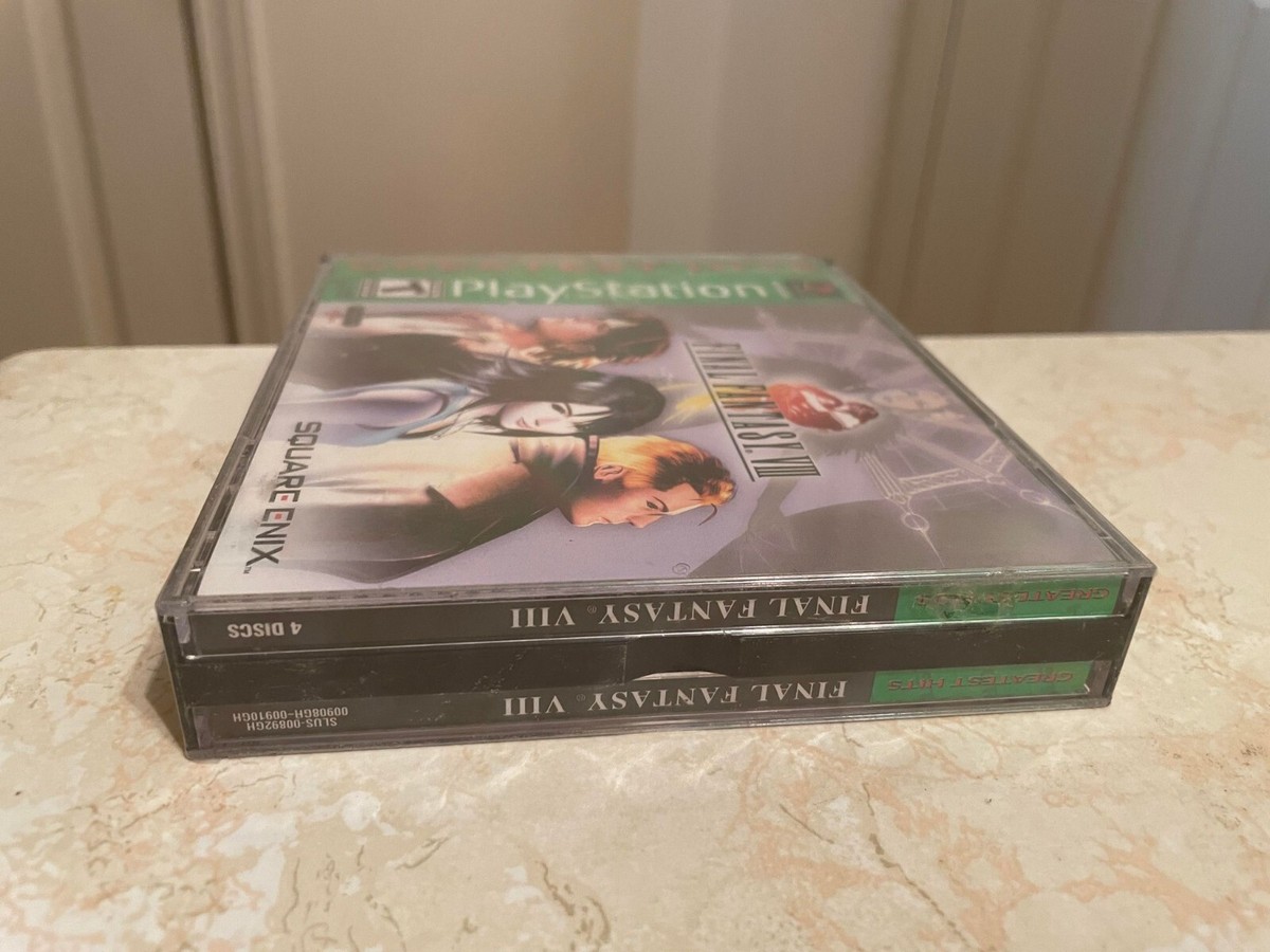 Jeu PlayStation 1 Final Fantasy VIII Complet Avec Boîte Et Notice - Bon état - Collector Rétro
