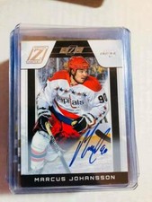 2010-11 Zenith #188 Marcus Johansson Auto RC /999 Washington Capitals **