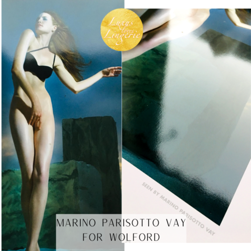 Marino Parisotto pour Wolford Affiche Grand 39 60cm Orig. Rare Peinture Druck - Picture 1 of 2