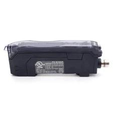 Keyence FS-N13CP Fiber Amplifier, Red LED, PNP Out, 12-24VDC, M8 4-Pin Male