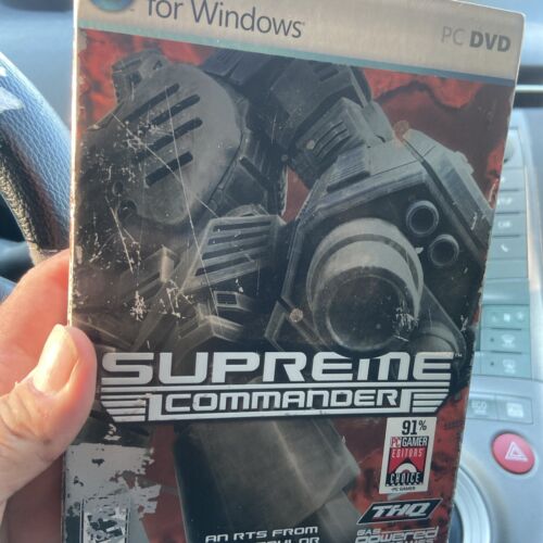 Supreme Commander PC Game, Complete, Windows