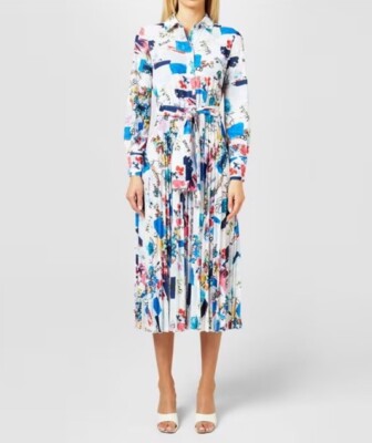 Marella Egadi Kleid Größe 16 ORIGINAL UVP 245£ #V3