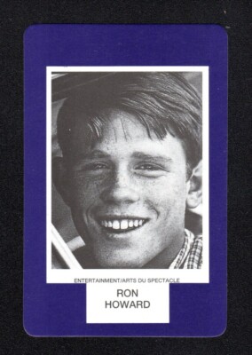 Ron Howard Actor Hollywood 1993 Face To Face Game Card Canadian Issue