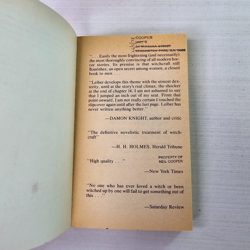 Conjure Wife Fritz Leiber PB Books Choose Your Title - Select & Save Gothic - Picture 9 of 96