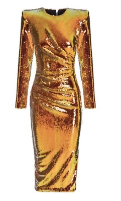 alex perry 12 Kelsey sequins midi dress RRP $3980 , Also Fit Size 10 | eBay  UK