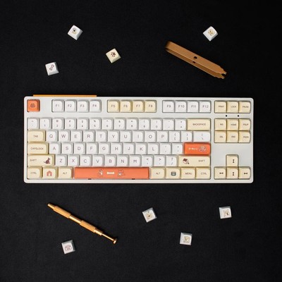 Shiba Inu PBT XDA Profile Full Set Keycaps For Cherry MX keyboard