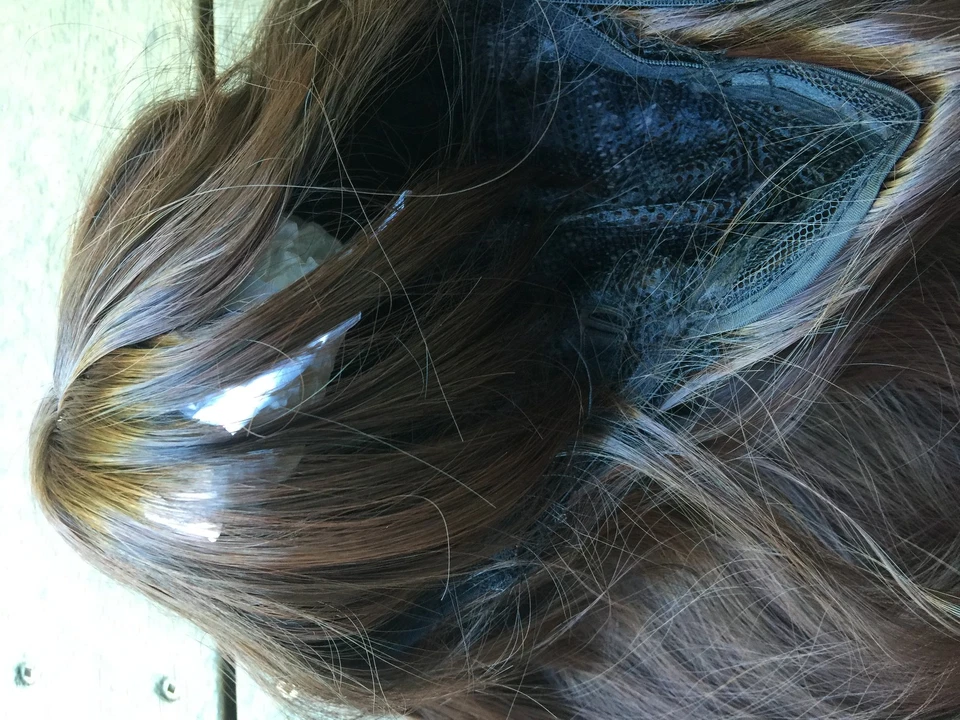 Women Girls Lady Natural Curl Fringe Cosplay Costume Party Long Full Hair Wigs  - Image 3 of 4