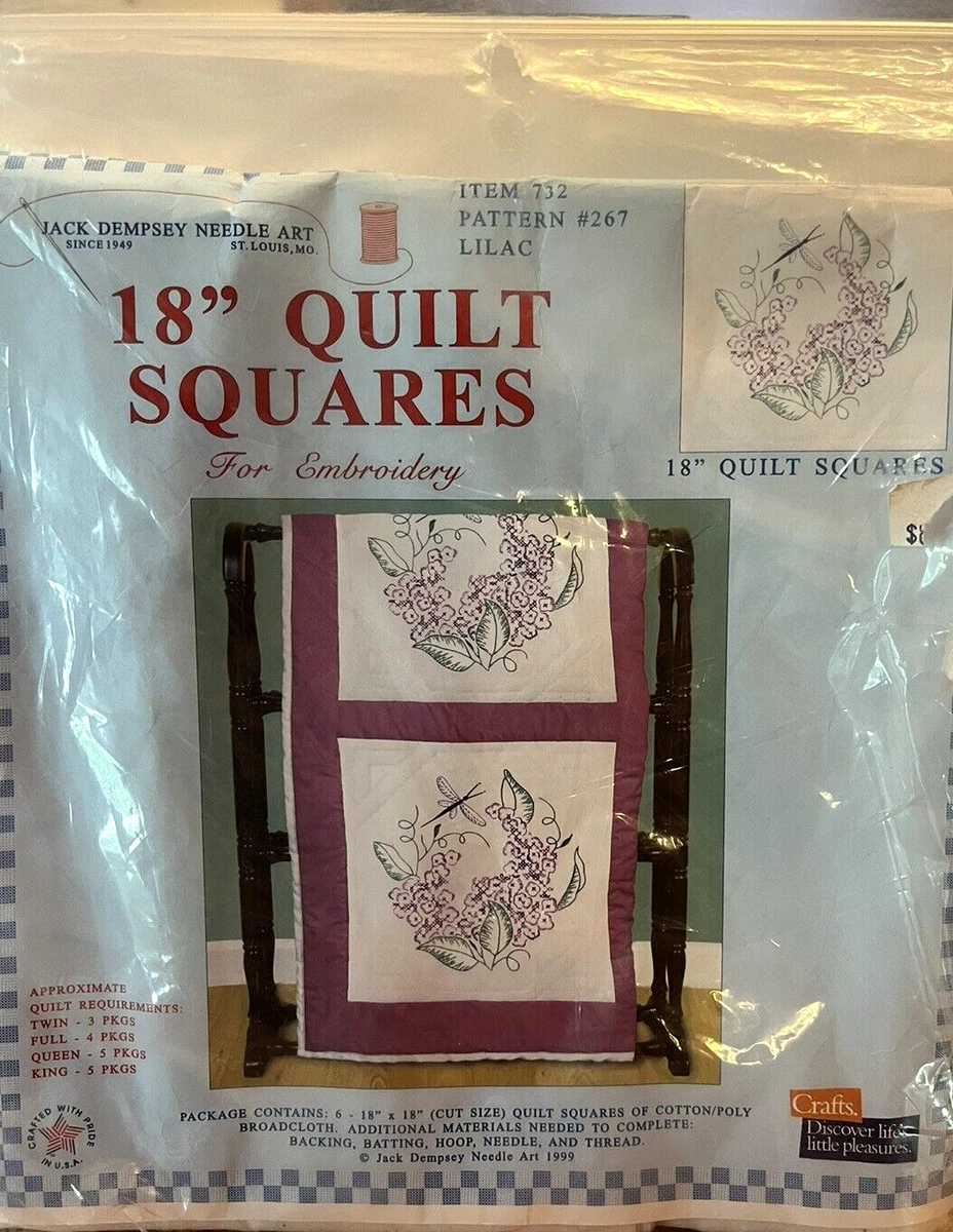 Blocs De Couette 18x18 Cm – Motif Cabane Et Ours – Jack Dempsey – Lot De 6