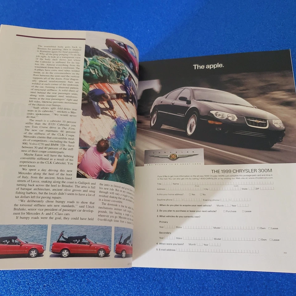 AUTOWEEK: LE MANS CHRYSLER DODGE VIPER CARS & MOTORSPORT MAGAZINE JUNE 1998 - Image 3 of 4