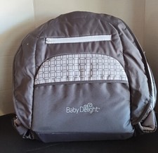 Baby Delight Gray Portable Infant Convertible Bedside Sleeper