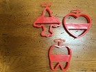 Vintage 1993 Wilton Fun Shapes Cookie Cutters! 13 pcs + Storage Container NWOT — photo 5