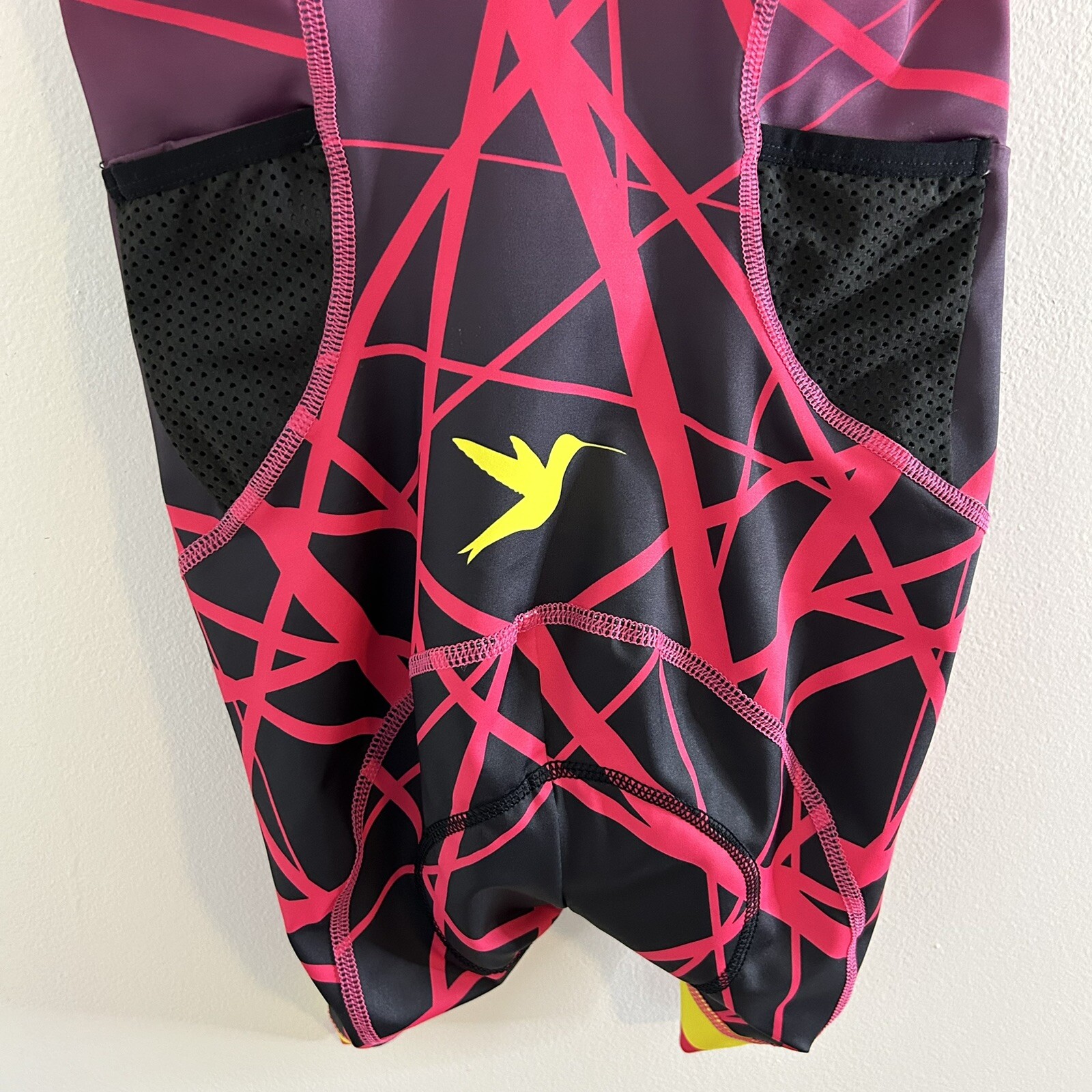 Smashfest Womens Triathlon Suit Queen Hot Pink Trisuit Skinsuit Cycling