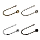 2 Metal Vista curtain hold backs - Strong arm style holdbacks Speedy drape ties