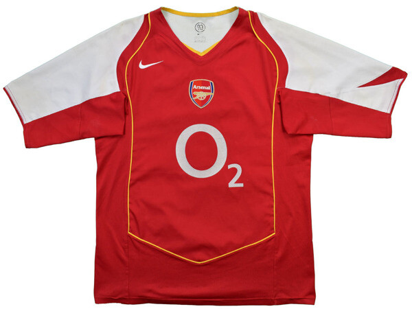 Nike 2004-05 ARSENAL LONDON SHIRT TRIKOT L | eBay