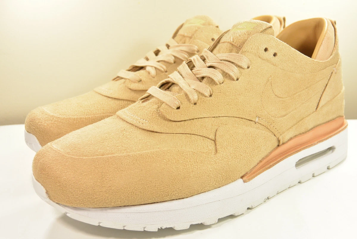 Nike Lab Air Max 1 Royal Linen Sneakers Brown Suede Nike 847671-221 Mens Sz 7 NikeLab Air Max 1 Royal Linen | eBay main image 2