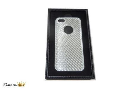 The Carbon King IPHONE 5 Schutzhülle IN Alutext Alu Gewebe Mit Präsentation Box