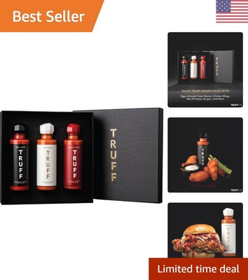 Versatile Hot Sauce 3-Bottle Set: Original, Hotter & Seasonal White Edition