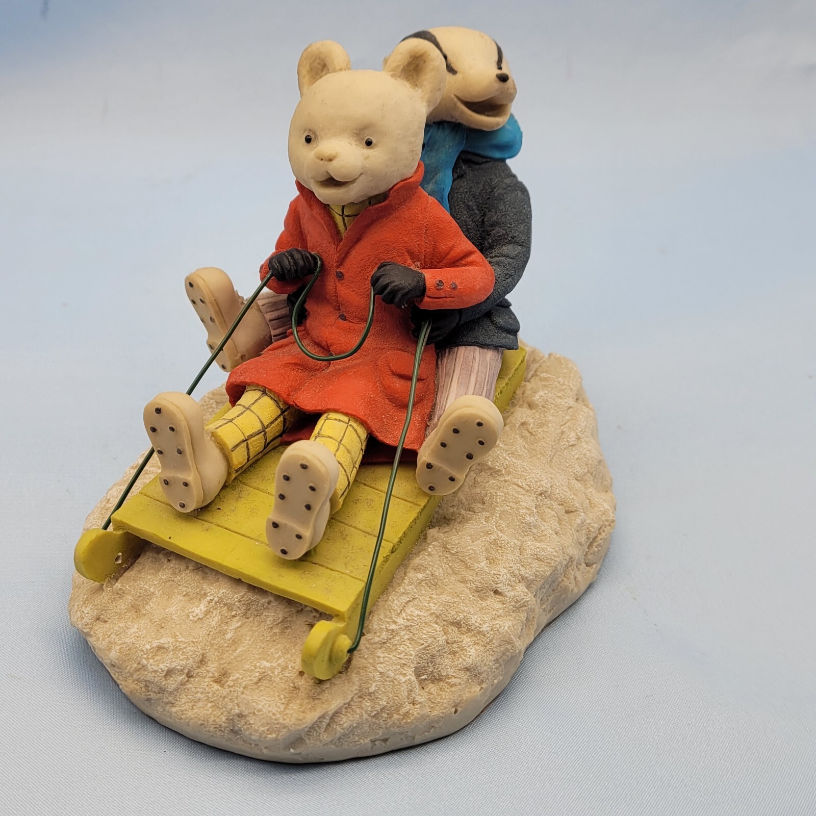 Arden Rupert Bear Collectable Sculpture Rupert and Bill Sledge R 060 AF