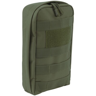Brandit MOLLE Pouch Snake Reißverschluss Veranstalter Mehrzwecktasche PALS Oliv