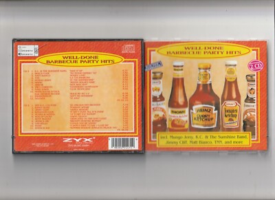 Well-done Barbecue Party Hits (#zyx81017) K.C. & the Sunshine Band, Mat.. [2 CD]