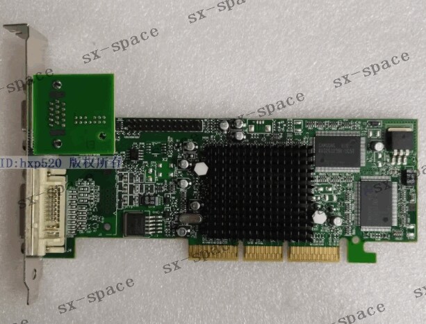 MATROX G550 32MB G55+MDHA32DSF F7012-03 MM96170 AGP 100% tested by DHL or FEDEX