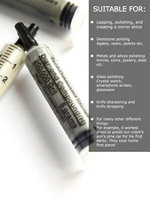 Diamond Polishing Paste 200,000 Grit 0-0.1 Micron (H) 50% Concentration, 5 g