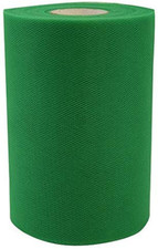 Emerald Green Tulle Ribbon Decor - 6" x 100 Yards, Thanksgiving, Christmas