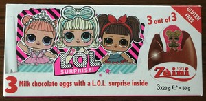 lol kinder surprise eggs