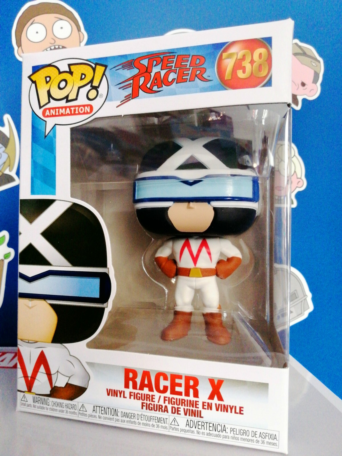Funko POP! Speed Racer Racer X Vinyl Figure #738 10cm boxed new animation series