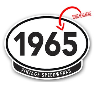 Vintage-Speedwerks-car-sticker-choose-your-own-year-100x75mm-bumper-sticker