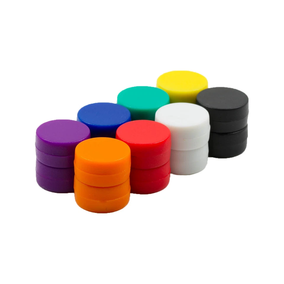 Magnetastico® | Starke Neodym Magnete mit Schutzschicht 12x6 mm | Bunt 8 Farben - Bild 4 von 4