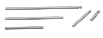 Genius Tools 1/4'' Hex Shank, 1/4'' Wobble Hex Screwdriver Bit, 200mmL - 5816